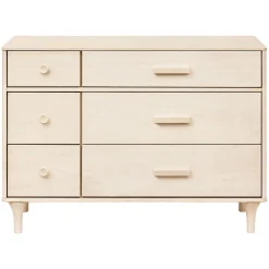 Storage Furniture>Babyletto Lolly 6-Drawer Double Dresser - Washed Natural