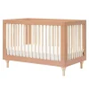 Hot Lolly 3-in-1 Convertible Crib with Toddler Bed Conversion - Canyon / Washed Natural Cribs & Mattresses|Cribs & Mattresses