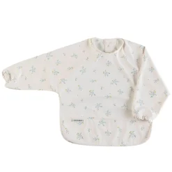 Breastfeeding|Bibs>Loulou Lollipop Long Sleeves Waterproof Bib - Disty Floral