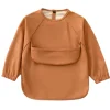 Bibs|Breastfeeding>Bulle Long-Sleeved Bib - Rust