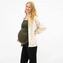 Outlet Lounge Maternity Rib Top Tops