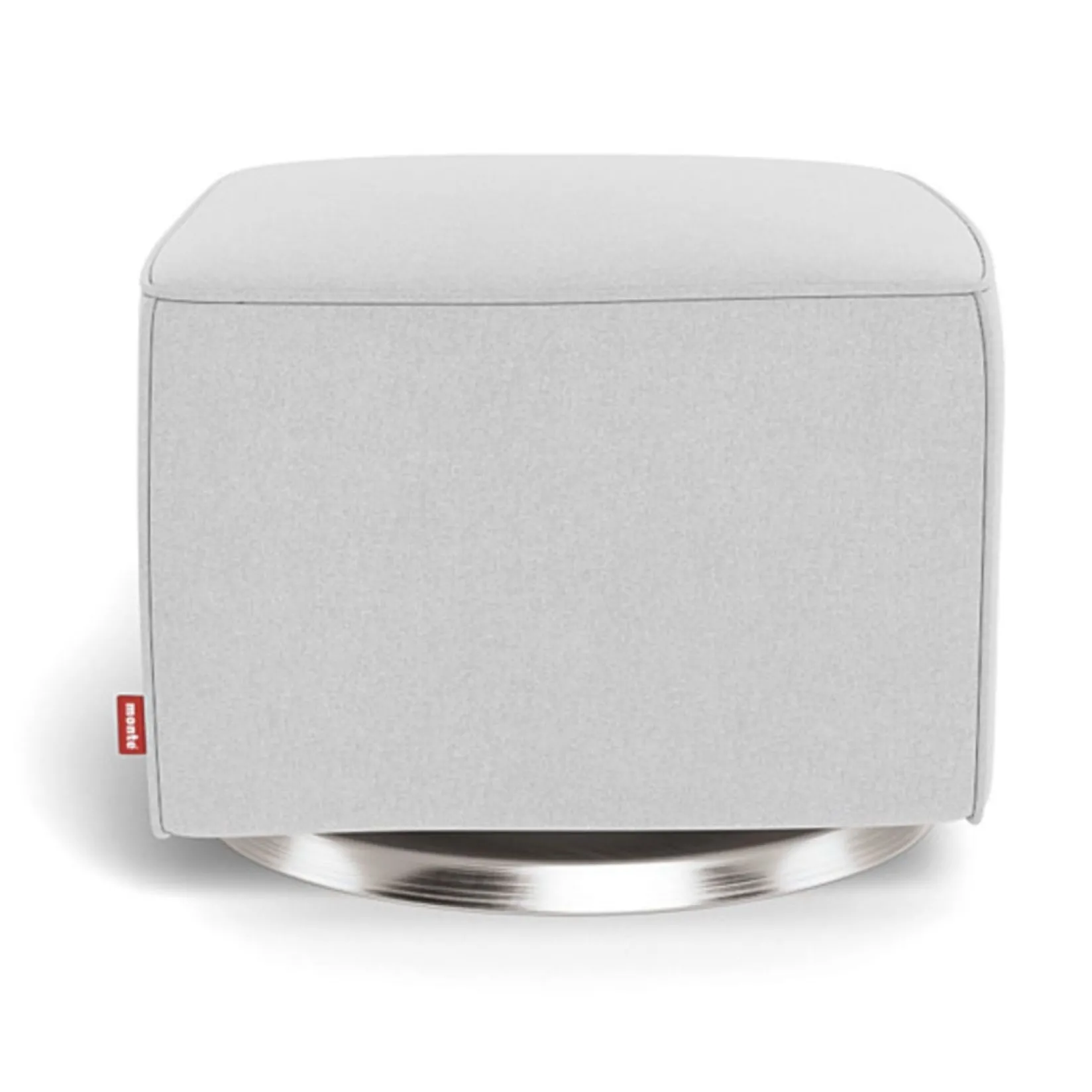 Gliders & Rocking Chairs|Gliders & Rocking Chairs>Monte Luca Ottoman - Ash / Steel