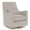 Gliders & Rocking Chairs|Gliders & Rocking Chairs>Monte Luca Rocking and Swivel Chair - Sand / Gold
