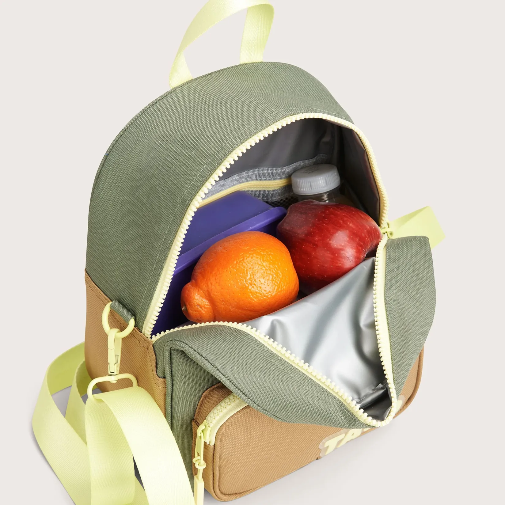 Lunch Boxes>TACO Lunch Bag Alexis - Kaki