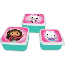 Breastfeeding|Snack Bags & Containers>Danawares Lunch Box Set - Gabby's Dollhouse