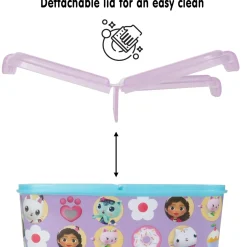 Outlet Lunch Container - Gabby's Dollhouse Kids Snack Bags & Containers|Tableware