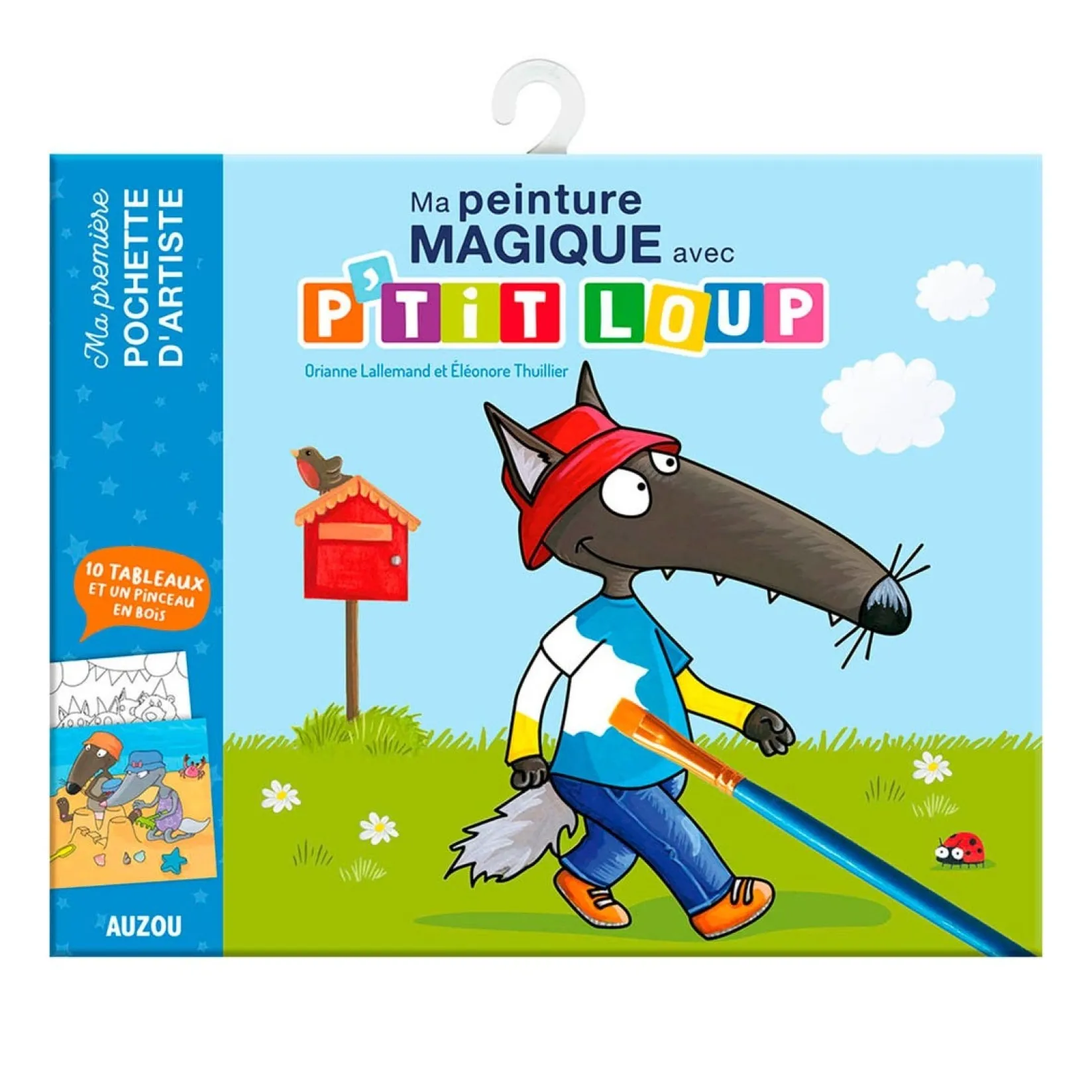 Diy & Activities>Auzou Ma Peinture Magique avec P'tit Loup - Ma première pochette d'artiste