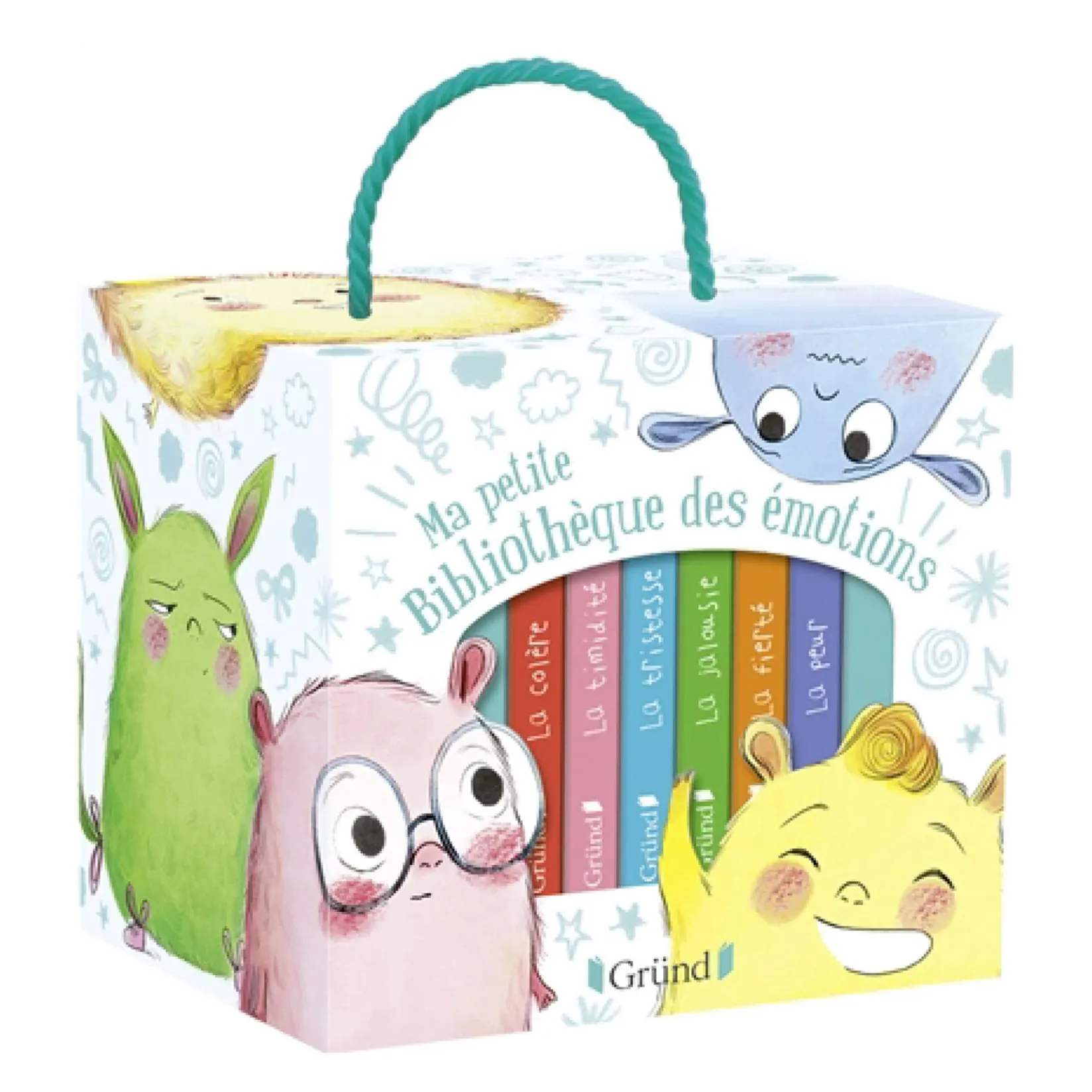 2 Years And Over>Grund Ma Petite Bibliothèque Des Émotions (Coffret)