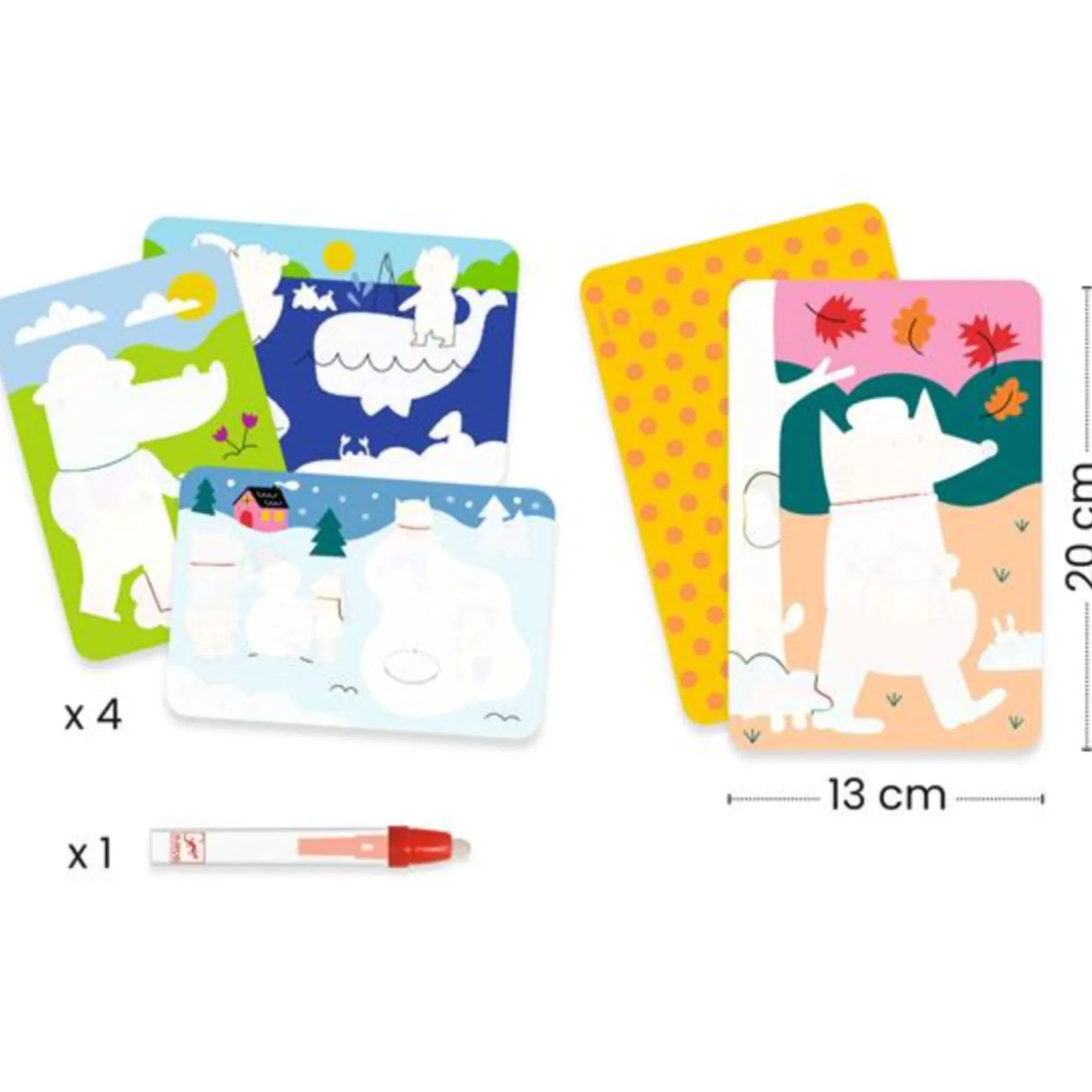 New Magic Colouring - 4 Seasons Kids Diy & Activities