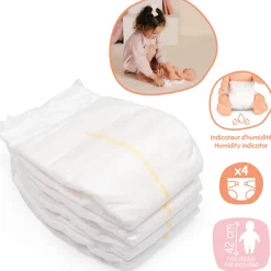 Dolls>Smoby Magic Diapers (4) For Doll