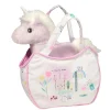 Online Magical World Sassy Sak with Purple Unicorn Plush Toys
