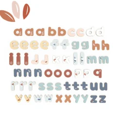 Wooden Toys|Diy & Activities>Speedy Monkey Magnetic Letters (60)