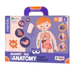 Hot Magnetic Pad Human Anatomy Kids Puzzles