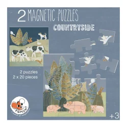 Puzzles>Egmont Magnetic Puzzle - Countryside