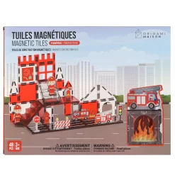 Assembly & Construction>Bebe Confort Magnetic Tiles - Firefighters
