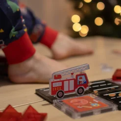 Assembly & Construction>Bebe Confort Magnetic Tiles - Firefighters