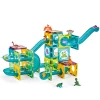 New Magnetic Tiles Dinosaures Kids Assembly & Construction