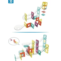 Sale Magnetic Tiles Rainbow Set Kids Assembly & Construction