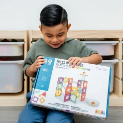 Sale Magnetic Tiles Rainbow Set Kids Assembly & Construction