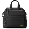 Diaper Bags|Diaper Bags>Skip Hop Mainframe Wide Open Diaper Backpack - Black