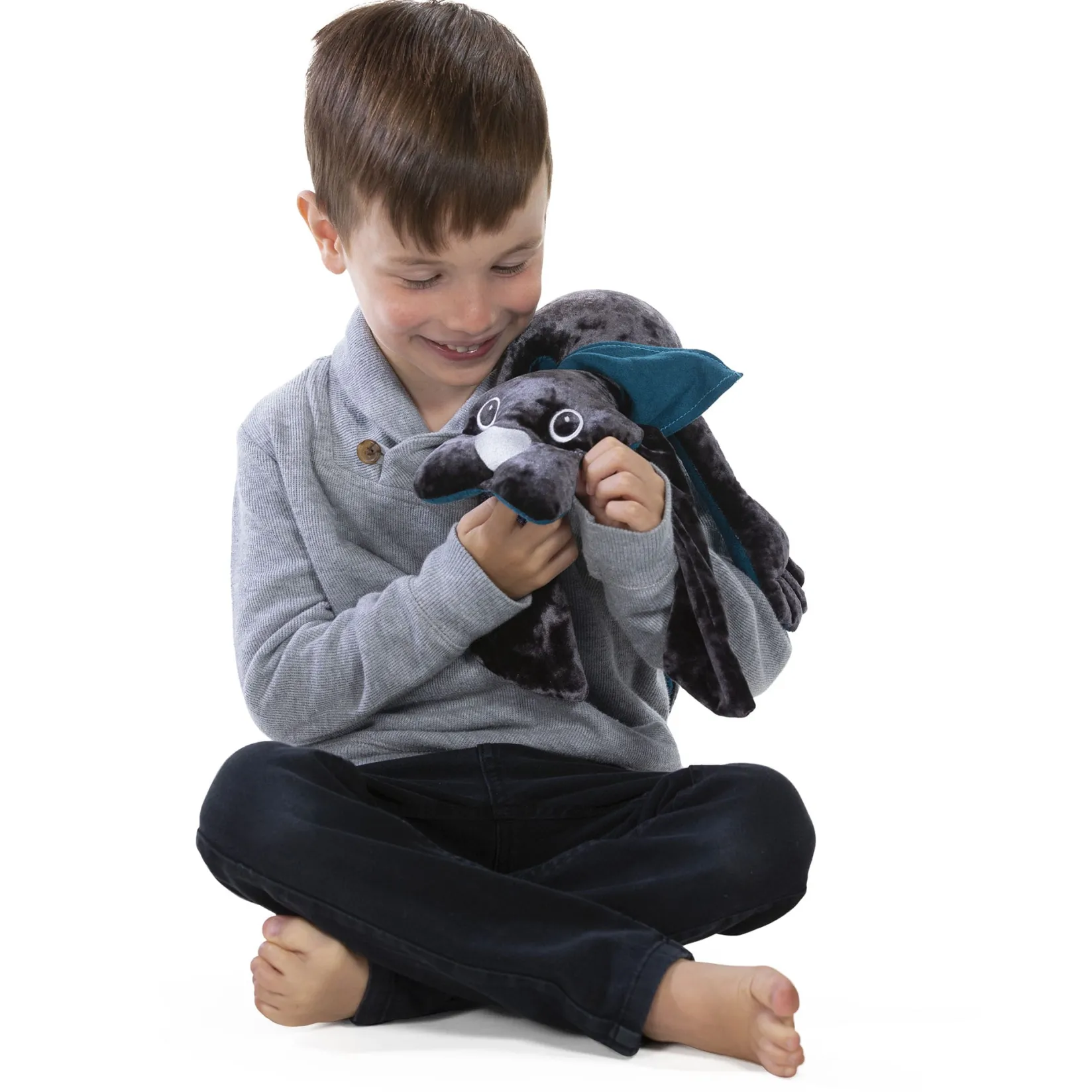 Educational & Sensory>FDMT Manimo Weighted Dog 2kg - Grey