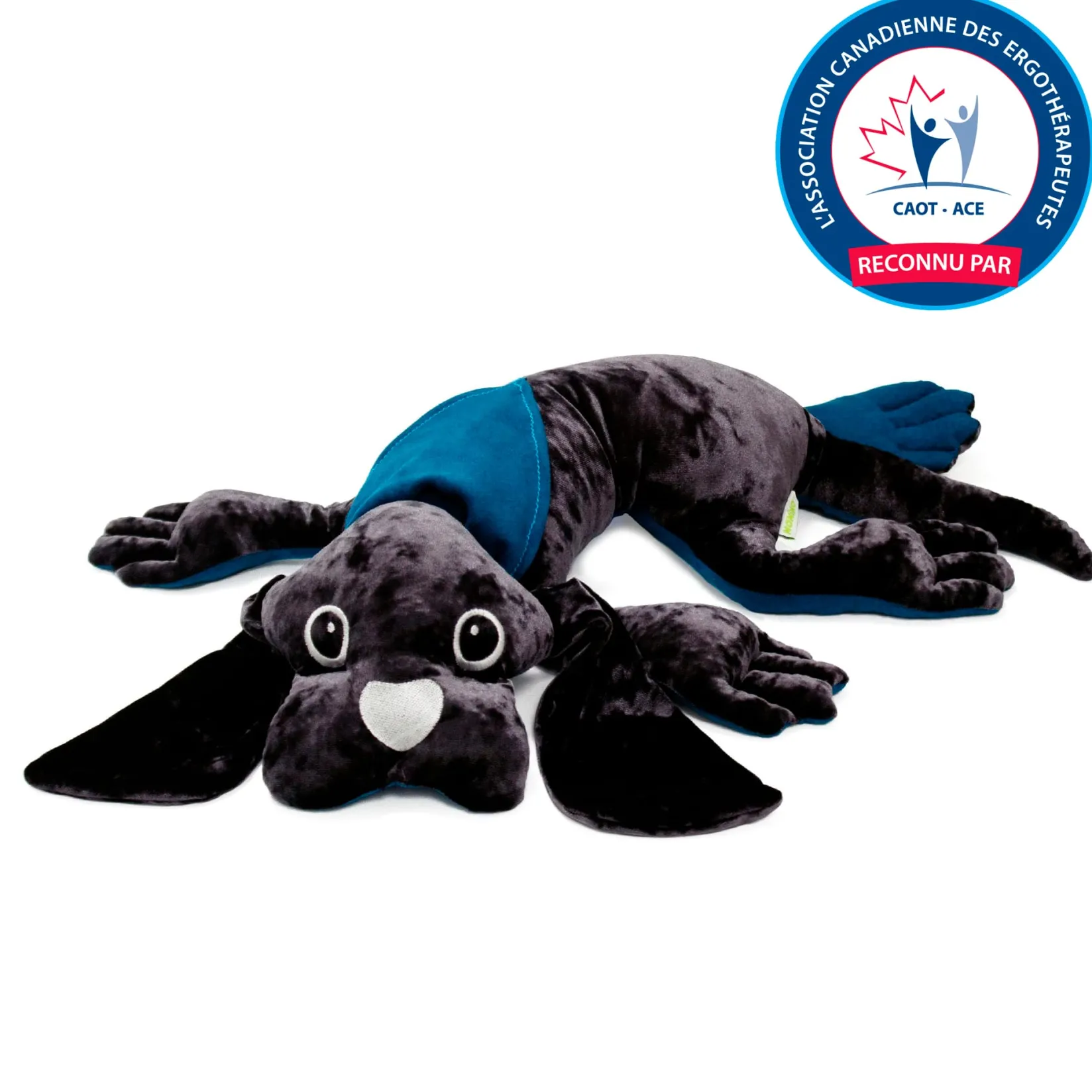 Educational & Sensory>FDMT Manimo Weighted Dog 2kg - Grey