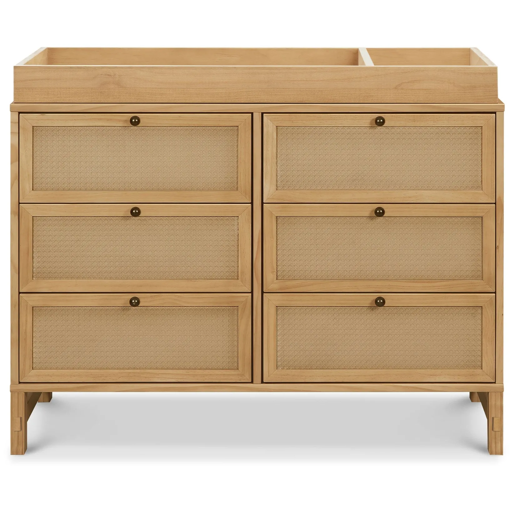 Outlet Margot 6-Drawer Dresser - Honey Storage Furniture
