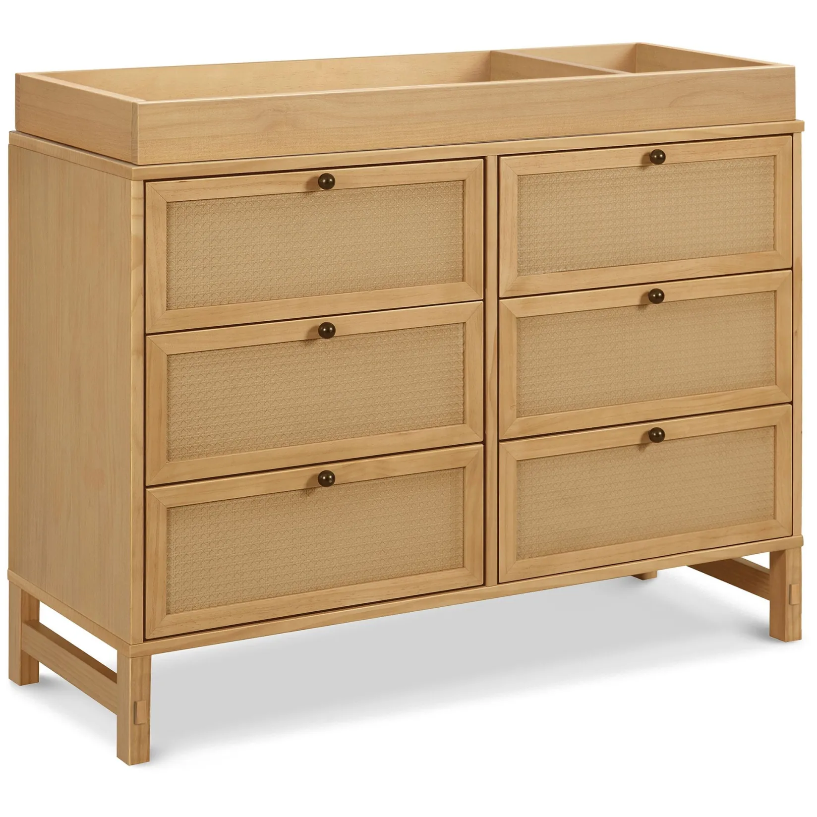 Outlet Margot 6-Drawer Dresser - Honey Storage Furniture