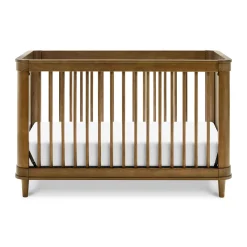Cribs & Mattresses|Cribs & Mattresses>Namesake Marin with Cane 3-in-1 Convertible Crib - Walnut