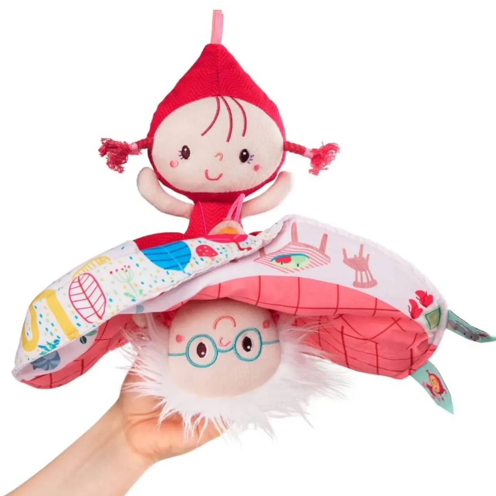 Puppets>Lilliputiens Marionnette Réversible Chaperon Rouge