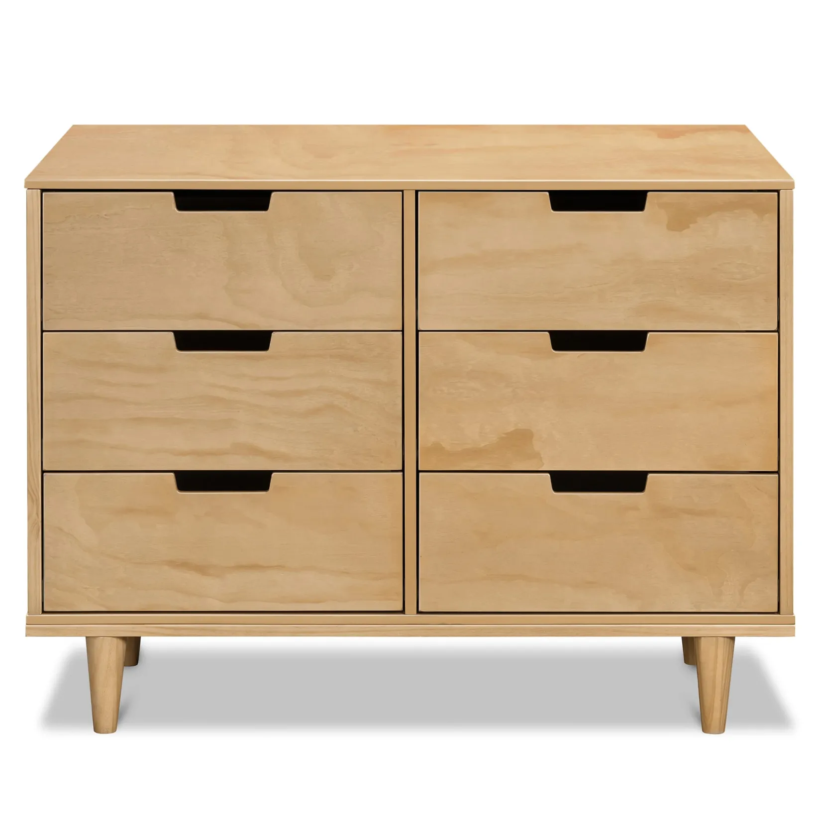 Storage Furniture>DaVinci Marley 6-Drawer Double Dresser - Honey