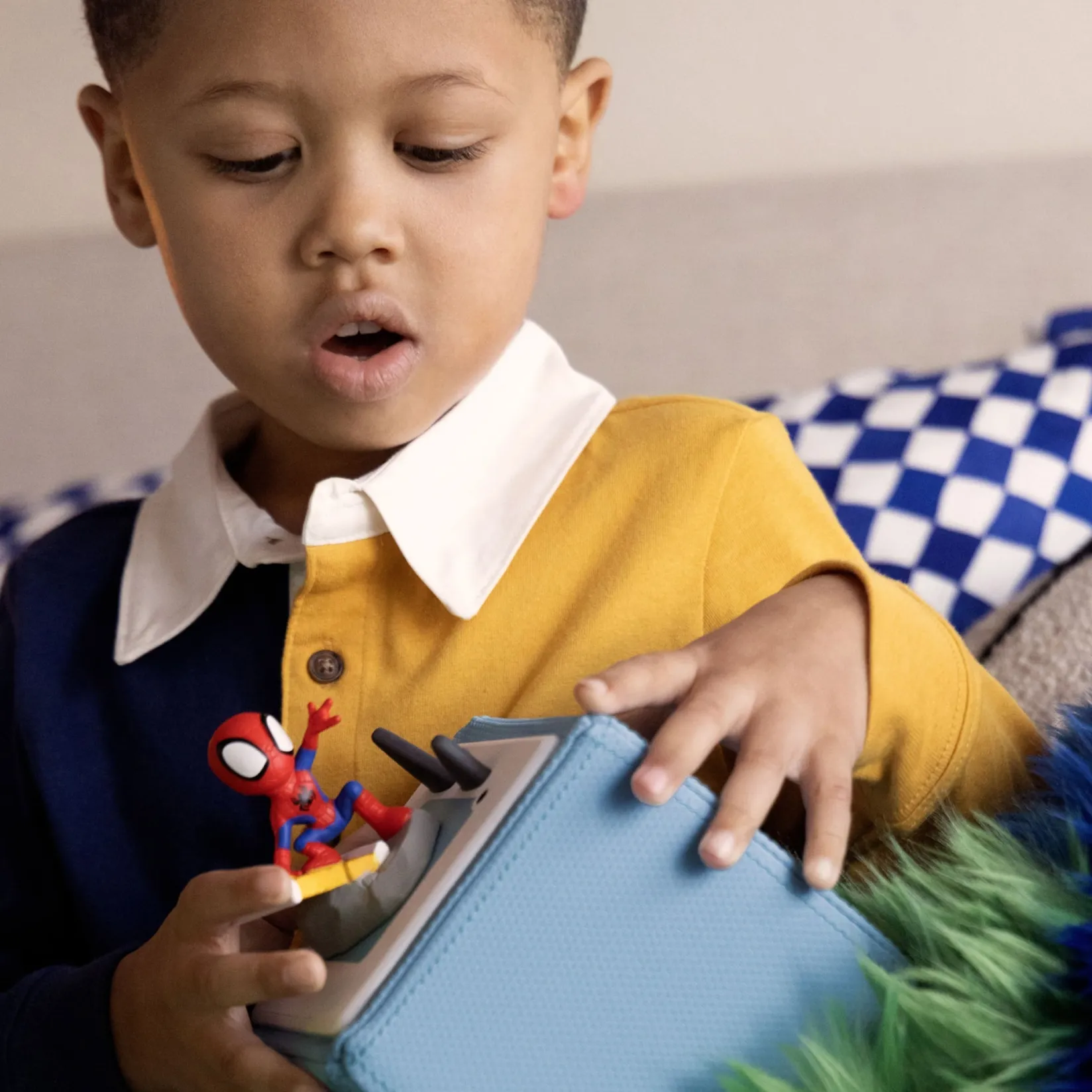 MARVEL Spidey and His Amazing Friends - Spidey Tonie Figurine (French) Kids Motorized & Electronic