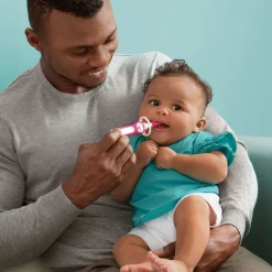 Oral Care>Mam Baby Massaging Brush for Baby's Oral Care - Pink
