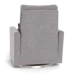 Best Matera Rocking, Swivel and Reclining Armchair - Pebble / Steel Gliders & Rocking Chairs|Gliders & Rocking Chairs