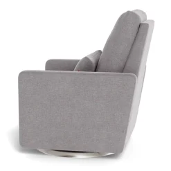 Best Matera Rocking, Swivel and Reclining Armchair - Pebble / Steel Gliders & Rocking Chairs|Gliders & Rocking Chairs