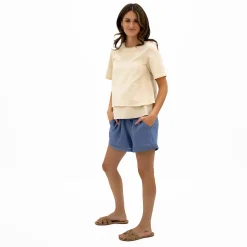 New Maternity Chambray Shorts Shorts