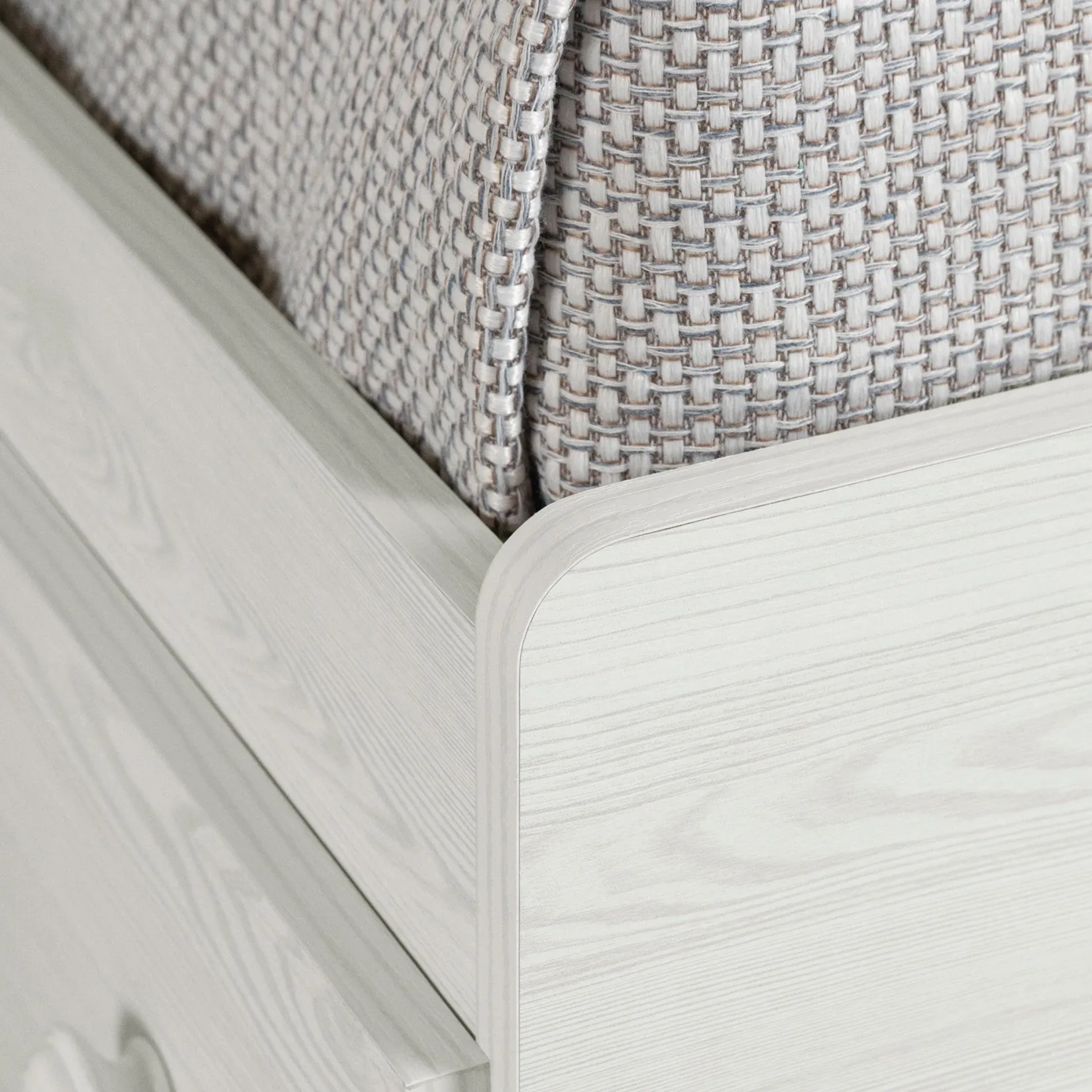 Twin, Full & Queen Beds>South Shore Mates bed Summer Breeze - White Pine