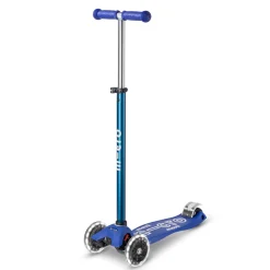Summer Activities|Bikes And Accessories>Micro Maxi Deluxe LED Scooter - Blue