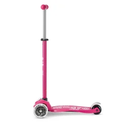 Summer Activities|Bikes And Accessories>Micro Maxi Deluxe LED Scooter - Pink