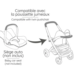 New Maxi-cosi Twin Doll Stroller - Beige Walkers|Activity Centers & Walkers