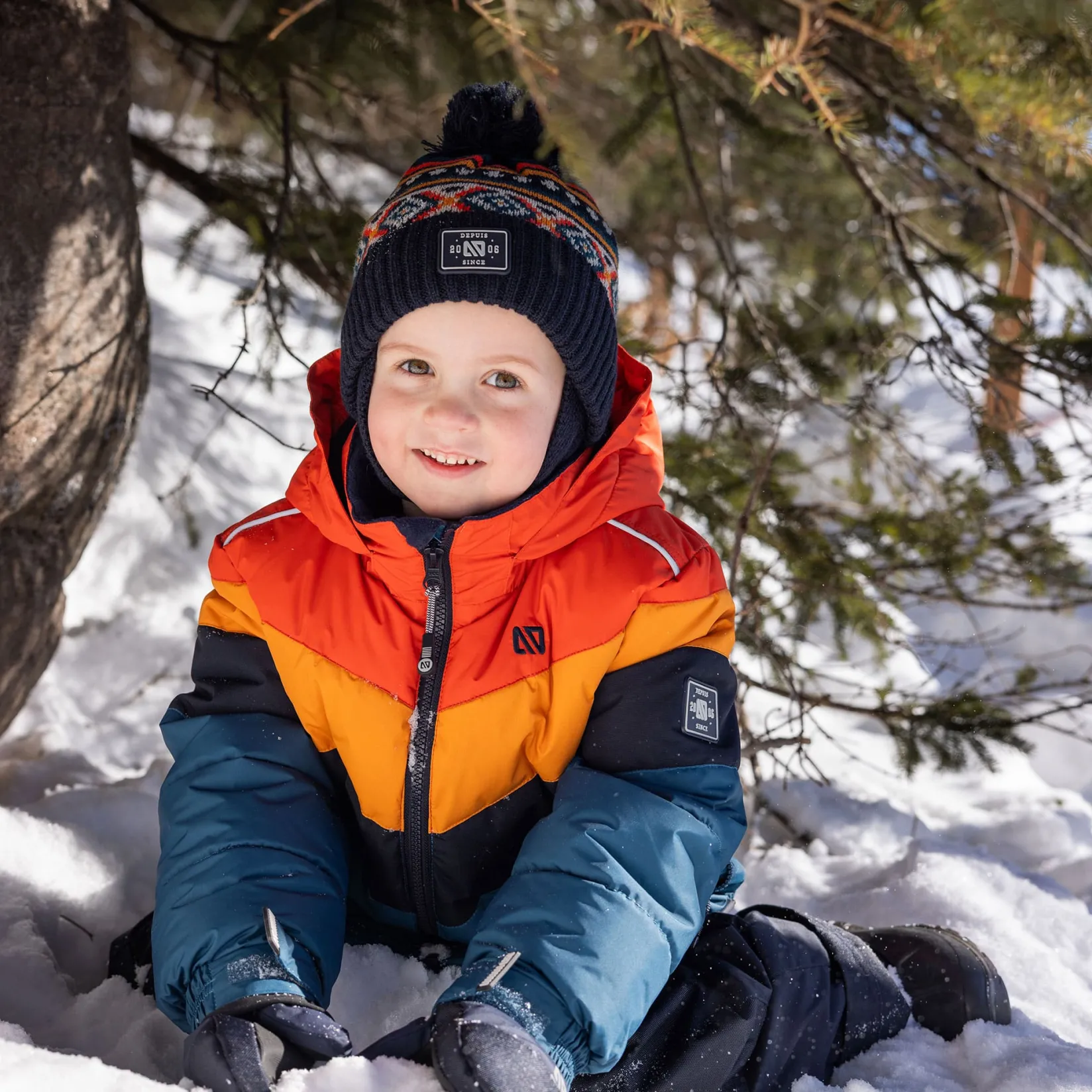 Maxime Knit Beanie 2-6 Kids/BOY Beanies