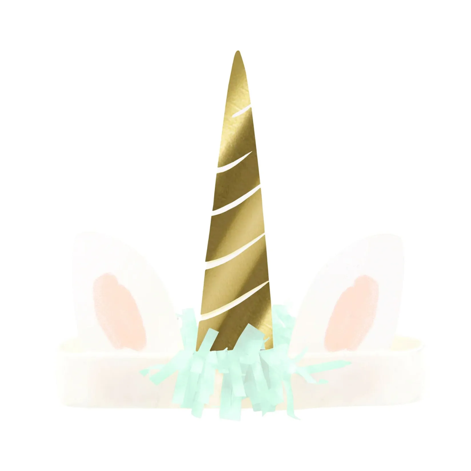 Online Meadow Unicorns Horn Headbands (8) Party Supplies