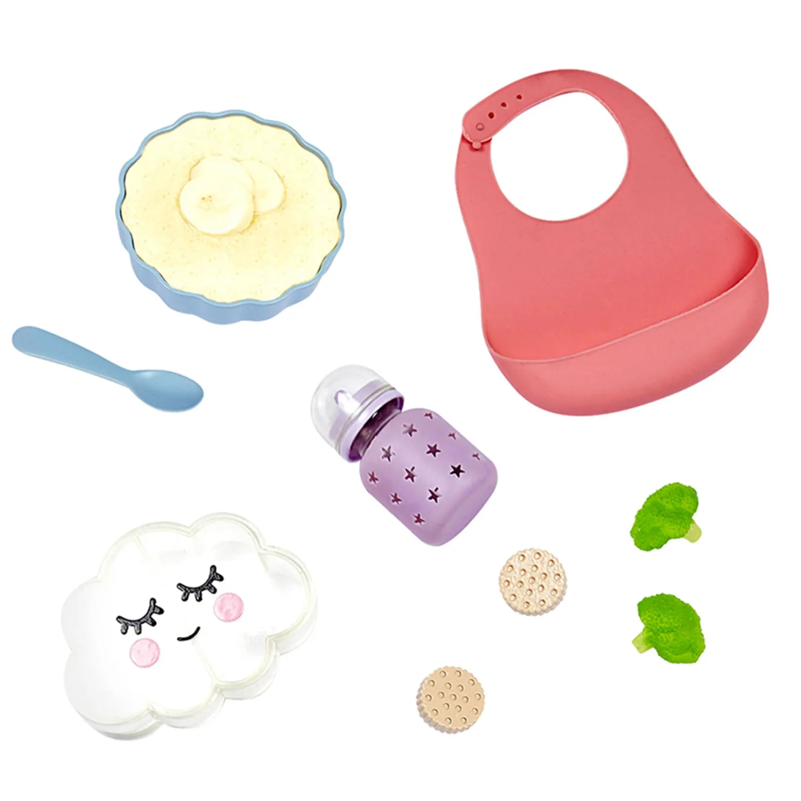 Dolls>Babi Meal Time Accessories Set for Doll