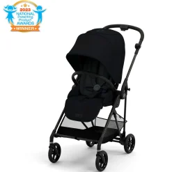 Sale Melio Carbon 3 Ultra Lightweight Stroller - Moon Black Kids Strollers|Strollers & Trailers