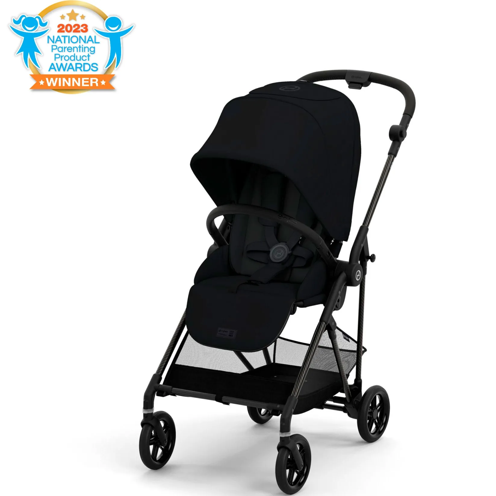 Sale Melio Carbon 3 Ultra Lightweight Stroller - Moon Black Kids Strollers|Strollers & Trailers