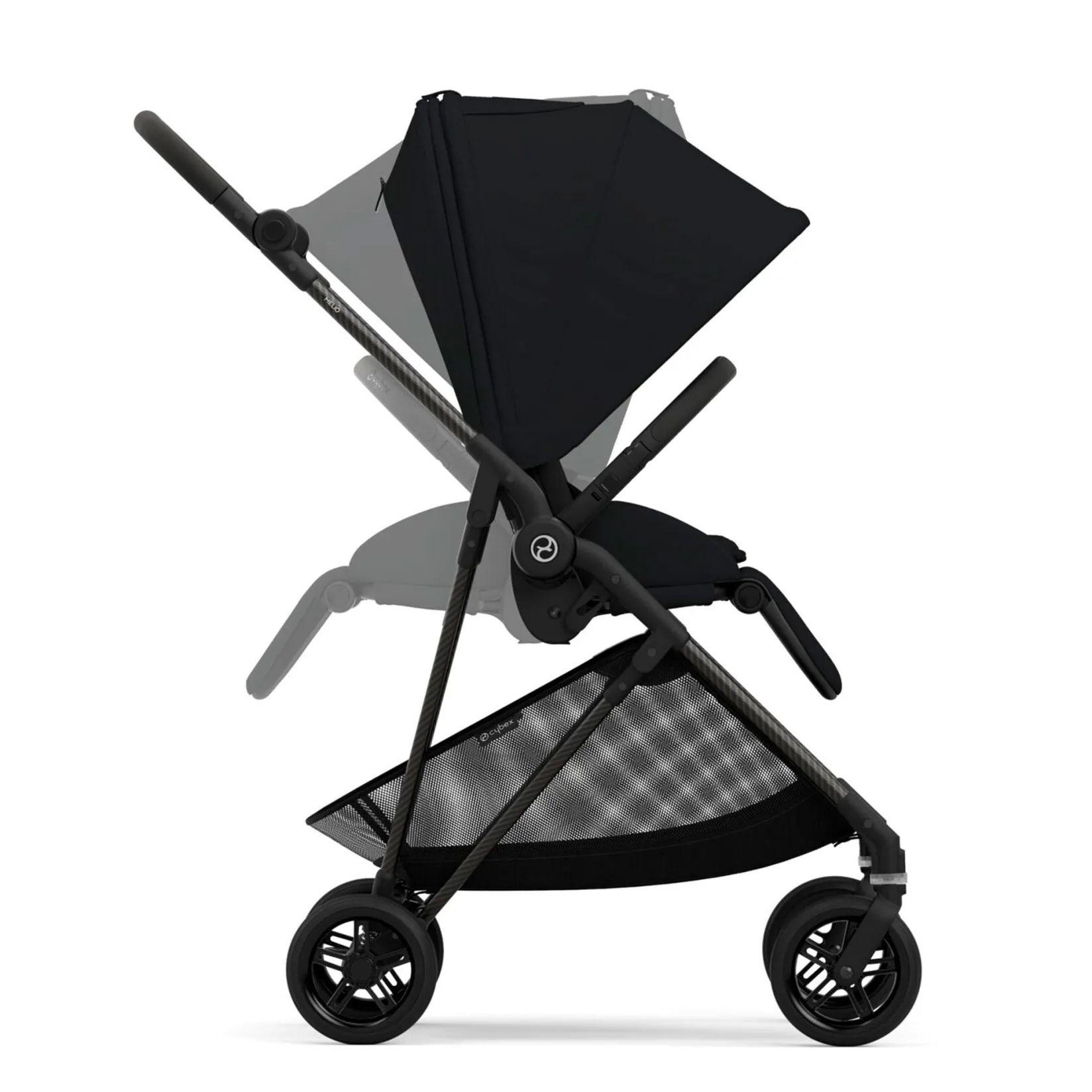 Sale Melio Carbon 3 Ultra Lightweight Stroller - Moon Black Kids Strollers|Strollers & Trailers