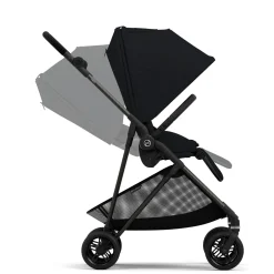 Sale Melio Carbon 3 Ultra Lightweight Stroller - Moon Black Kids Strollers|Strollers & Trailers