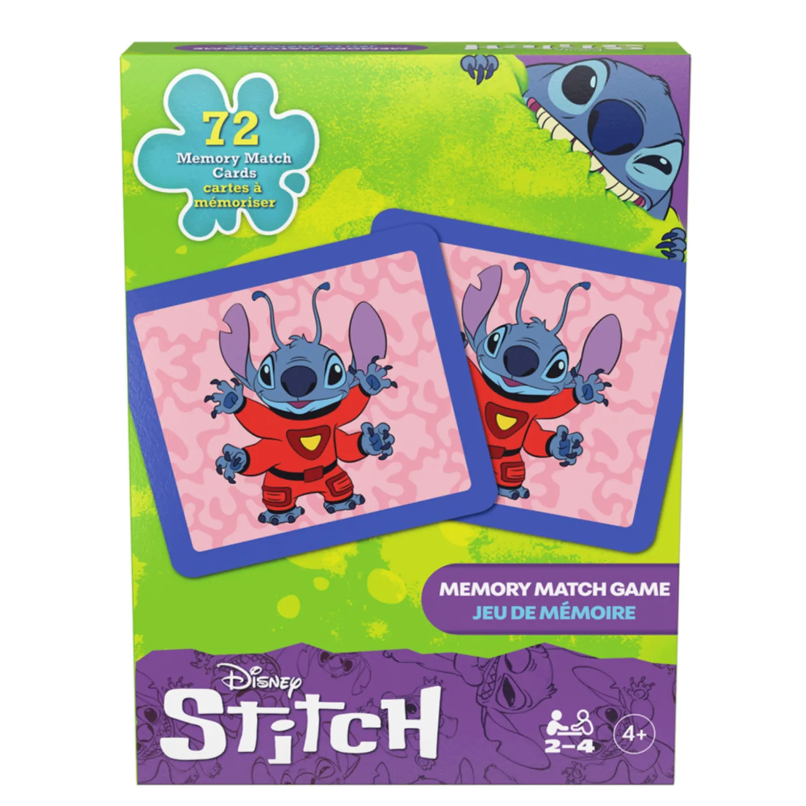 Outlet Memory Match Game Stitch Kids Board Games