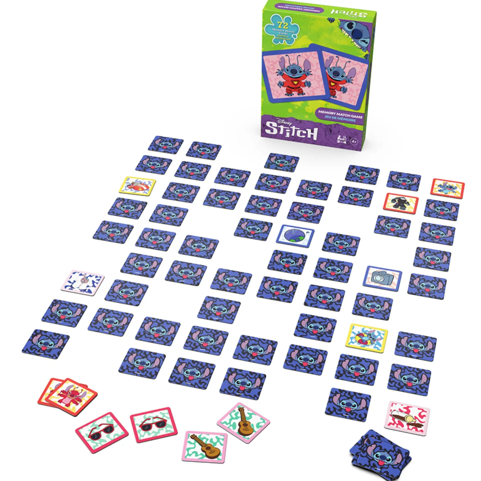Outlet Memory Match Game Stitch Kids Board Games