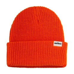 Beanies|Beanies>Caribou Merino Beanie 7-16 Orange